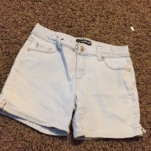 Light Blue Jean Shorts